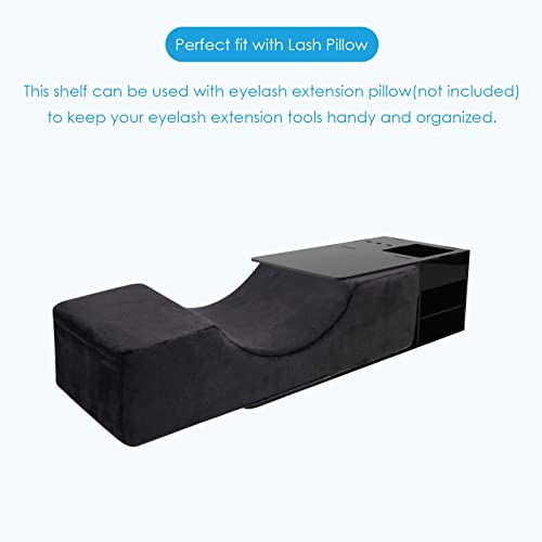 FAMKIT Organizador de ferramentas de extensão de cílios para prateleira e suporte de armário de exib