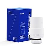 VANCOCO M30×1,5 mm Testa Termostatica per Termosifoni, Valvola Termostatica Radiatore, Bia...