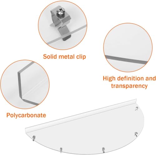 SANDALIM Clear Window Well Covers Outside 41" X 18" by SANDALIM - Image 4