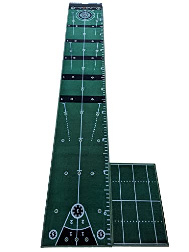 Putt2Win Pro Golf Putting Mat & Chipping Mat Great Golf Gift with Putting Games, Practice Training Aids & Multi Player Games - Image 2