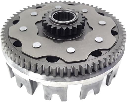 ZS177MM Motorcycle Clutch Hub Assembly Gear Center Drum Sleeve Outer Cover Transmission Disc Plate Fit For ZONGSHEN NC250 KAYO(Clutch Gear)