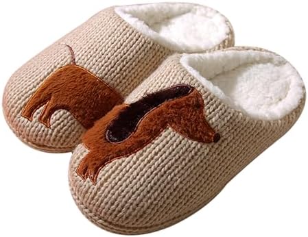 MIEHUIAI Hausschuhe Damen Winter Warme Gefüttert Flauschige Hausschuhe Herren Pantoffeln Plüsch Bequeme Kunstpelz Rutschfeste Slippers