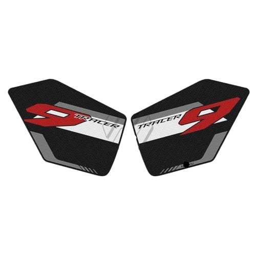 Autocollant Tracer 9 2021 protection réservoir et grip latéral