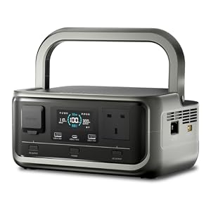 ALLPOWERS VOLIX P300 Portable Power Station, 256Wh LiFePO4 Battery, 300W Solar Generator, <20ms UPS, 100W USB-C Output, 4000 Charge Cycles for Camping Outdoor Travel Emergencies Gaming Festivals
