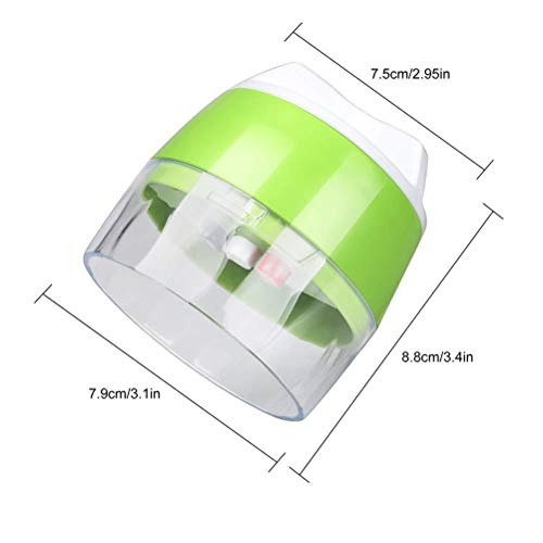 NOENNULL Handheld Spiralizer Vegetable Grater Heavy Duty Veggie Spiral Grater for Salad Carrot Fruit Cucumber Zucchini (Green), NOENNULLmkuarqt4hb-10130107
