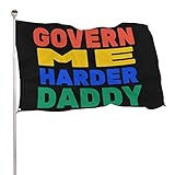 ➤ Dimensions: 90 x 152 cm (3 x 5 pieds), mât non inclus. Sa taille est suffisamment grande pour permettre à tous vos visiteurs de le voir d'un seul coup d'œil.