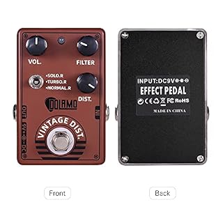 DONTZ D-11 pédale d’effet de Guitare à Distorsion Vintage avec Filtre de Volume et Commandes de Distorsion véritable… - Les Beatles, Paul McCartney, John Lennon, RIngo Starr, George Harrison DONTZ D-11 pédale d'effet de Guitare à Distorsion Vintage avec Filtre de Volume et Commandes de Distorsion véritable… – Image 2