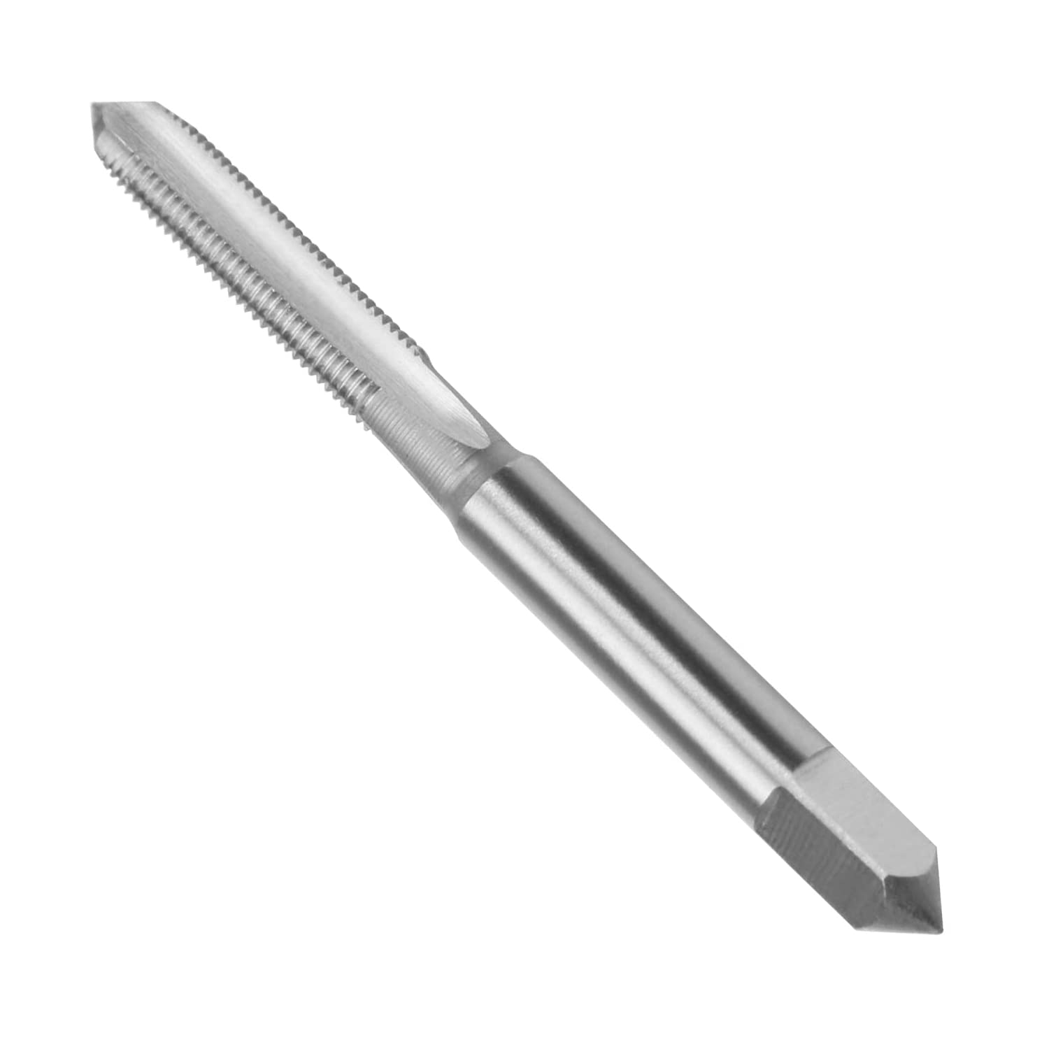Auniwaig Machine Taps 10-32UNF Pitch Spiral Flute Tap Uncoated HSS for Tthreading Machine and Electric Drills 1PCS