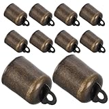 Robustes et fabriquées en fer, ces cloches sont conçues pour résister à l'usure, conservant leur forme et leur couleur pour une utilisation à long terme. petites cloches, cloches pour élevage bovin