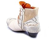 Farbe: Weiß TMA 6106  Damen Stiefeletten  weiß  EUR 40