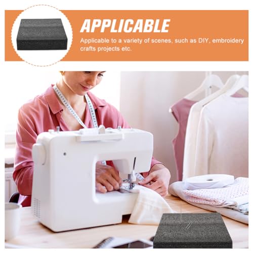 Image of VILLCASE Wool Felting Foam Cushion Set 7.87 X 7.75 X 2.08 in Foam Pads for Needle Felting DIY Craft Work Surface for Wool Yarn Non-Woven Projects Lightweight Portable 3 Pack