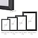 Homemaxs 12 Pcs Picture Frames, Picture Frames Set, Picture Frame Collage, Gallery Wall Frame Set, Photo Frames for Tabletop and Home Decor, One 8x10 in, Four 5x7 in, Five 4x6 in, Two 6x8 in, Black
