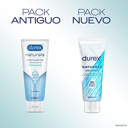 Miniatura 4 de Durex Lubricante Naturals Hidratante, Con Ingredientes 100 Naturales, 100 Ml