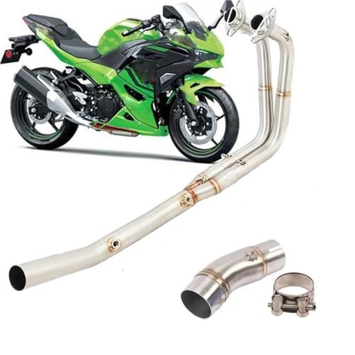 Pot d'échappement moto slip-on pour libérer les gaz des Kawasaki Z400