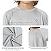 NAVISKIN Boys' Long Sleeve Rash Guard Swim Shirt Youth UPF 50+ Quick Dry Hiking Shirt Grey Size M