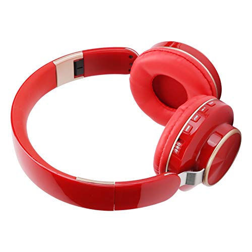 VBESTLIFE Cuffie da Gioco Wireless, Cuffie da Gioco per Telefoni Cellulari Sportivi Telescopiche Pieghevoli HiFi Bluetooth 5.0(Rosso) - Image 6