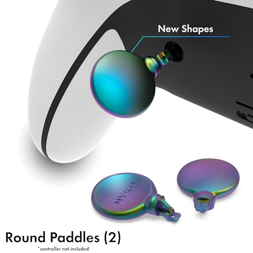 Nyko Edge Paddle Rainbow en métal robuste avec étui plastique