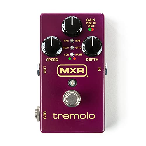 Briskdrop MXR M305 Tremolo Pedal Bundle with 2 MXR Patch Cables (M305bundle) - Image 3