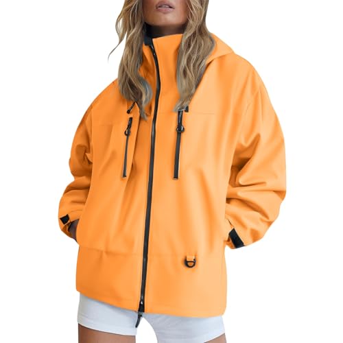 Chaqueta impermeable de mujer: el chubasquero plegable que soluciona los días de lluvia