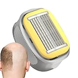 Kopfrasierer Für Männer Mit Glatze – Selbsthaarschneider Für Kopfbart | Tragbarer Wasserdichter Haarschneider | 5,7 X 4 Cm ABS + Eisen, 85 G – Pflegegerät Für Männer, Senioren, Sportler, Bart, Gesicht
