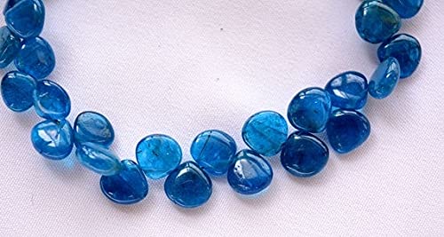 Apatite Néon perles cœurs véritables pour remplacer les fausses pierres ternes - 2