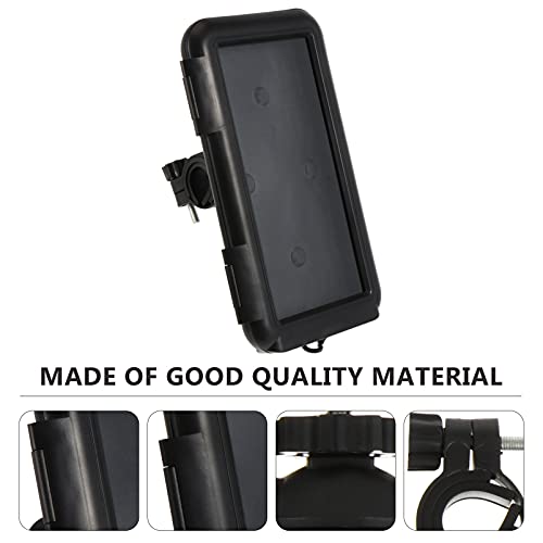 FAVOMOTO 1 Pc Suporte Do Telefone Suporte Do Telefone À Prova D' Elétrica Água para Uma Motocicleta