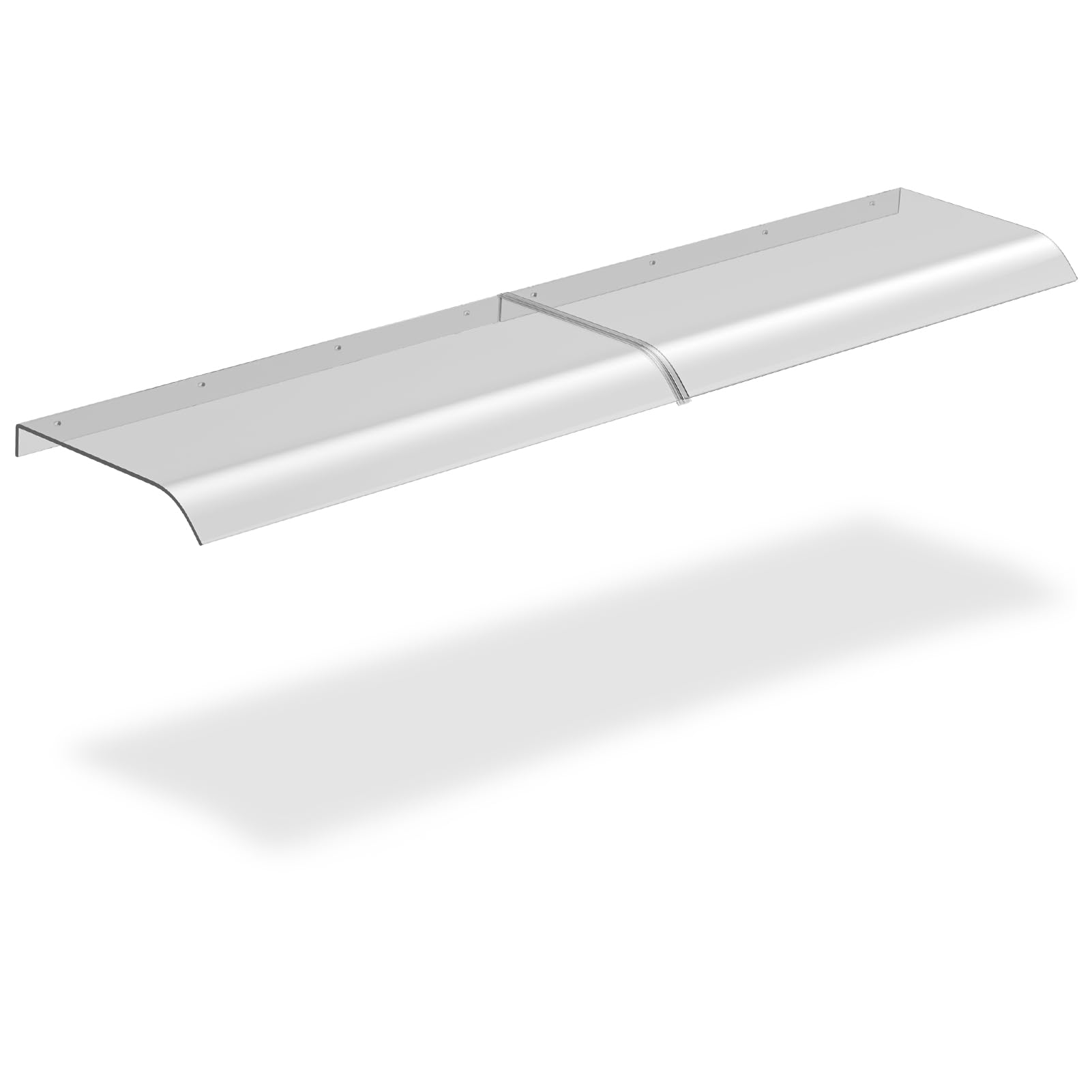 DKIEI Door Canopy Outdoor, Front Door Canopy Waterproof, Porch Rain Awning for Window, Patio, Roof Cover, UV Protection, 40 x 200cm