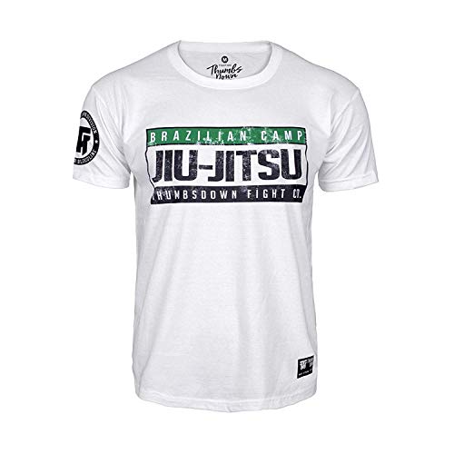 Thumbs Down Homme T-Shirt. Brazilian Jiu Jitsu. Brazilian Fight Camp. Martial Arts. Casual Cover