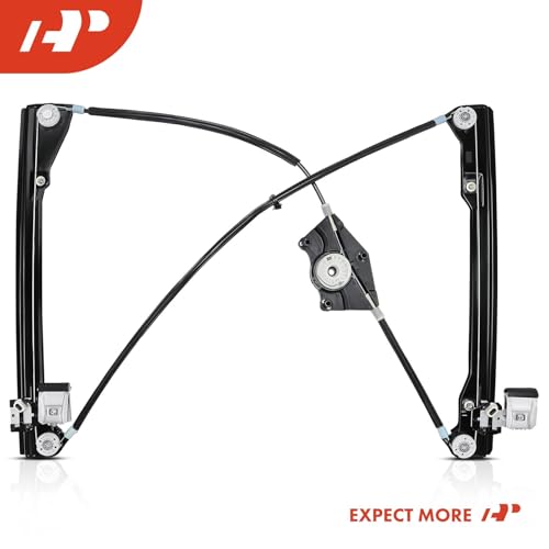 A-Premium Front Right Passenger Side Power Window Regulator Without Motor Compatible with Volkswagen Beetle 1998-2010