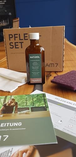 Team7, Pflegeset, Naturöl, Holzpflege, Möbelpflege, Pflegemittel, TEAM 7
