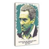 ZAINJO Art Peinture sur Toile Goodfellas Jimmy Conway Citation Film Poster Salon Chambre à Coucher Peinture Artwork sans Cadre 30x50cm