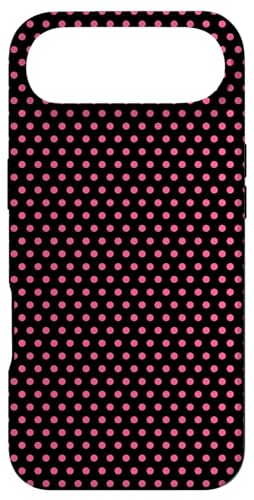 Polka Dot Pattern Black and Pink Women Girls Polka Dots X}zP[X iPhone Air p