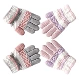 【Matériau】Ces gants sont fabriqués dans un matériau tricoté thermique de haute qualité, qui gardera toujours vos mains au chaud pendant l'hiver froid. Il est élastique, s'adapte parfaitement à la main et protège les mains de l'enfant du froid.