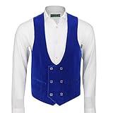 Guía de ajuste: las chaquetas son de ajuste delgado, por favor compre una talla más grande para un ajuste regular (recomendado) / las tallas del chaleco son generosas de 38 a 44.