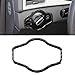 Produktbild LANIELC Auto Carbon Scheinwerfer Schalter Taste Dekorative Aufkleber for Audi A4L / A5 / Q5