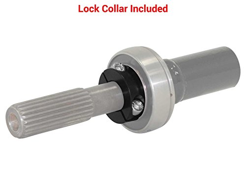 Superatv Heavy Duty Billet Aluminum Carrier Bearing For Polaris Rzr (See Fitment) - Greaseable And Self Aligning #TOP3