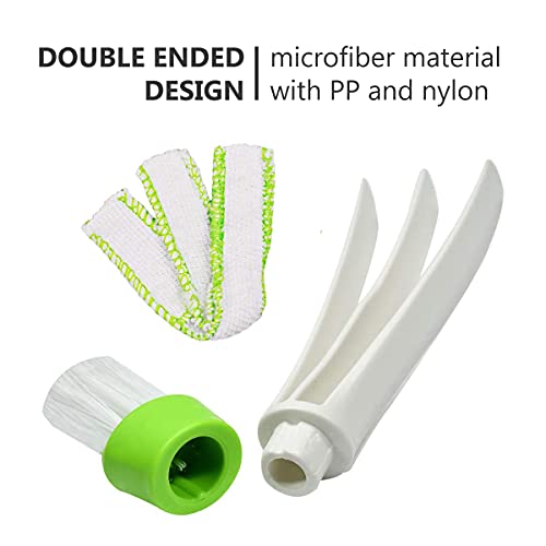 Multifunction Cleaning Brush For Car Interior - Auto Detailing Care Brush Tools For Dashes Leather Seat Wheel Air Vent Conditioner Soft Brushes For Sweeping Home Kitchen Car Wash Accessories Details #TOP2