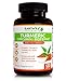 Premium Organic Turmeric Curcumin with BioPerine 1300mg. Non-GMO & Gluten Free Veggie Capsules with Black Pepper. Potent Pain and Inflammation Relief, Joint Support with 95% Standardized Curcuminoids.