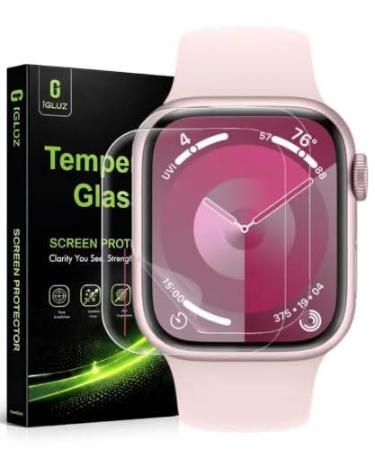 Image of iGluz Screen Protector for -| HD Clear Flexible Film | Bubble-Free Easy Installation Kit | Scratch Resistant | Case Friendly (Pack of 2) (rhtdrhdf)