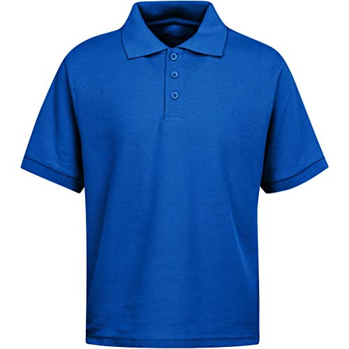 Premium Wear Boys Uniform Polo Shirt |Royal Blue XL