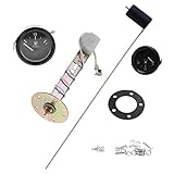 2' 52mm Car Fuel Level Gauge Meter with Universal Fuel Sensor Power 12V Read E-1/2-F