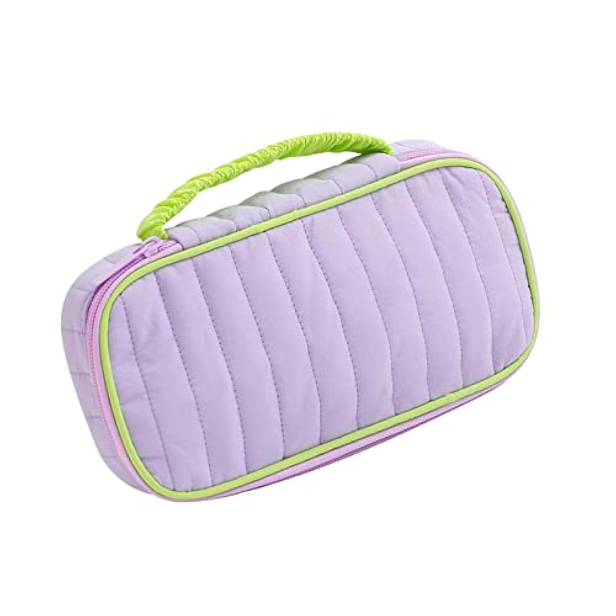 Squeeze Top Small Makeup Bag for Hairpins & Lipstick, Green