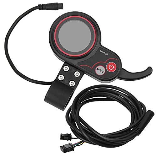 Acceleratore Monopattino Elettrico 2. 4V / 36V / 48V / 60V E -Bike Display Thumb Thumb Thumb Thumb 2in1 Pannello di controllo tachimetro for bicicletta elettrica bicicletta scooter e-bike(48V)