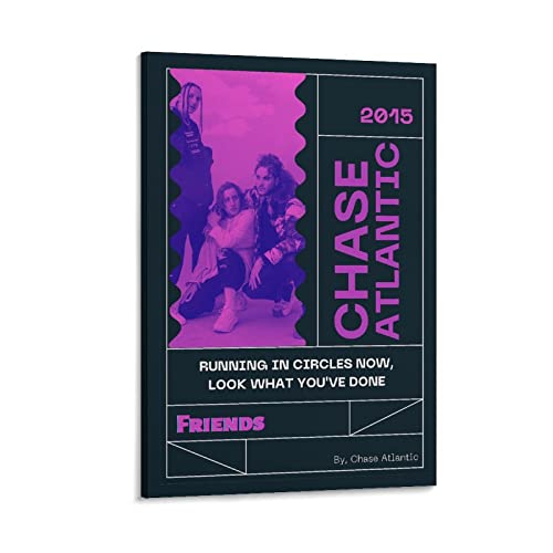 Poster Chase Atlantic Friends DAXXIN en toile chambre & bureau
