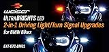 Ultrabrights 2-in-1 LED Driving Light/Turn Signal Upgrades for newer BMW Motorcycles (S series, G series, R series and F series)