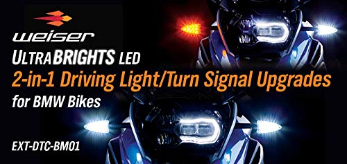 Ultrabrights 2-in-1 LED Driving Light/Turn Signal Upgrades for newer BMW Motorcycles (S series, G series, R series and F series)