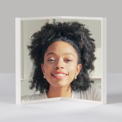 Realme V Non-Reversing Mirror – True Image, Unmatched Precision, Calibration Free, Slim Design for Makeup Vanity, 9'' Non-Reversing Mirror