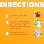 ThermaCare Portable Menstrual Heating Pad, Adhesive Period Therapy Heat Patches for Cramps and Backache Relief, HSA/FSA Eligible & Approved, 6 Count - Image 5