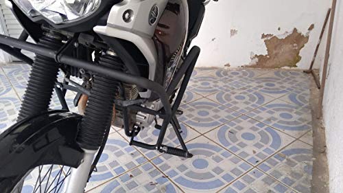 Protetor Carenagem Motor Tenere 250 Com Pedaleira + Par Led