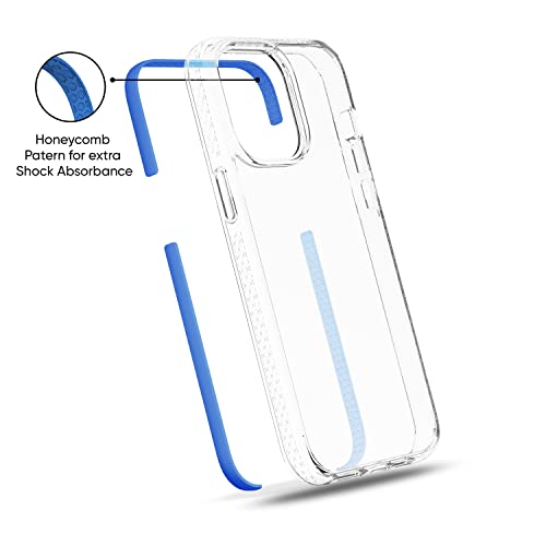 Image of Vaku Luxos Guard Series for iPhone 14 Plus Cover Case, 10 Feet Drop Protection, Shockproof, Scratch Resistant, Slim, Thin Compatible with iPhone 14 Plus Back Cover - Dark Blue